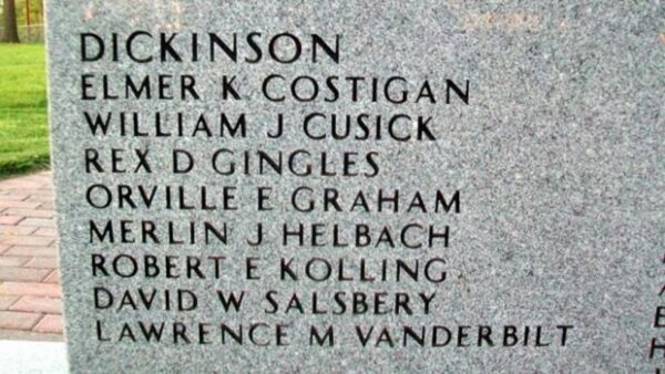 NORTHEAST KANSAS KOREAN WAR MEMORIAL STONE E