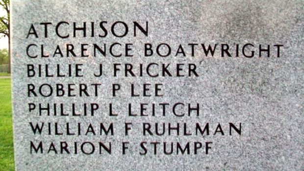 NORTHEAST KANSAS KOREAN WAR MEMORIAL STONE A