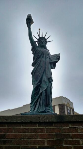 SLATER REPLICA OF THE STATUE OF LIBERTY MEMORIAL