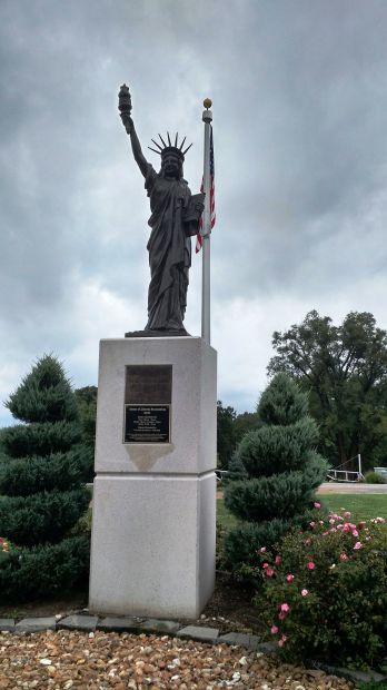 MARSHALL REPLICA OF THE STATUE OF LIBERTY MEMORIAL