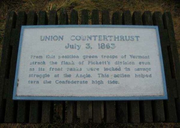 UNION COUNTER THRUST WAR MEMORIAL PLAQUE