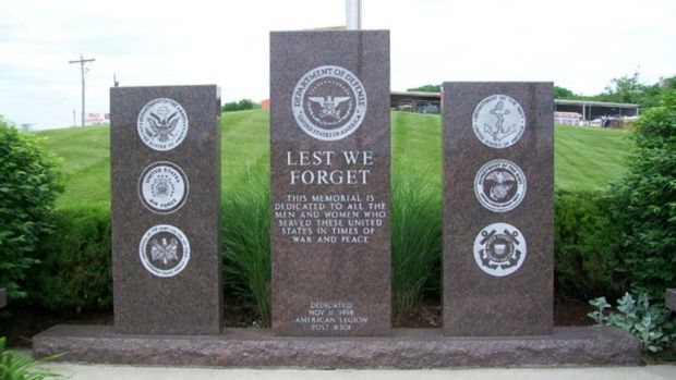 WESTON LEST WE FORGET VETERANS MEMORIAL