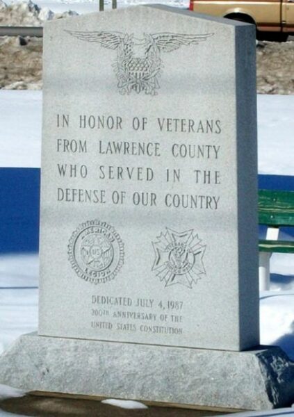 LAWRENCE COUNTY VETERANS MEMORIAL