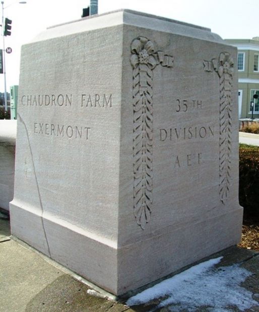 35TH DIVISION A.E.F. CHAUDRON FARM WAR MEMORIAL