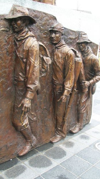 SOLDIERS’ MEMORIAL PLAZA STATUES A