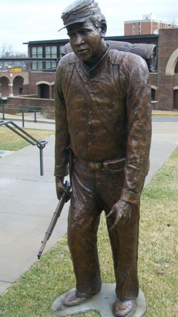 SOLDIERS’ MEMORIAL PLAZA STATUE A