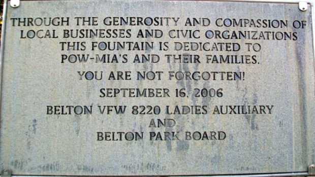 PEACE PARK MEMORIAL STONE C