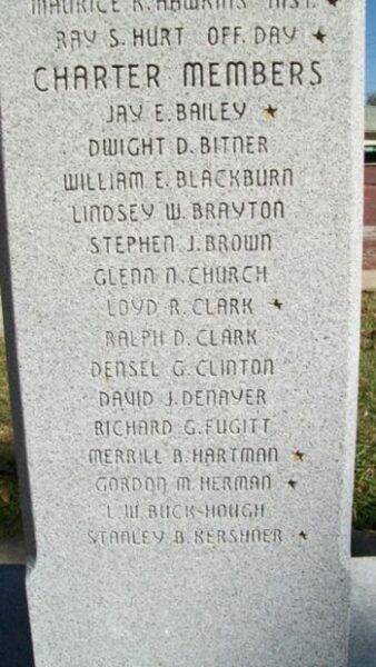 EUGENE S. HURT CHAPTER 67 D.A.V. VETERANS MEMORIAL SIDE D