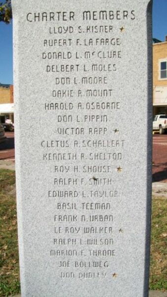 EUGENE S. HURT CHAPTER 67 D.A.V. VETERANS MEMORIAL SIDE C