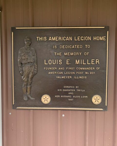THIS AMERICAN LEGION HOME MEMORIAL PLAQUE
