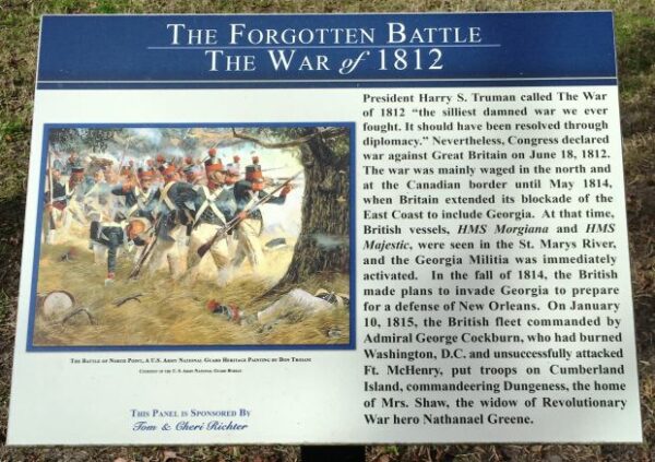 THE FORGOTTEN BATTLE WAR MEMORIAL PANEL