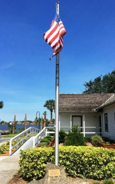 V.F.W. POST #4319 ALL VETERANS MEMORIAL FLAGPOLE