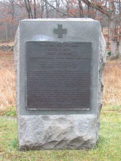 THIRD DIVISION SIXTH CORPS WAR MEMORIAL