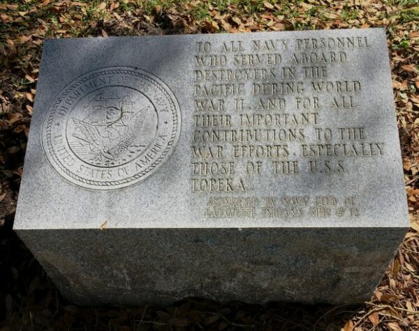 DESTROYER NAVY PERSONNEL WAR MEMORIAL