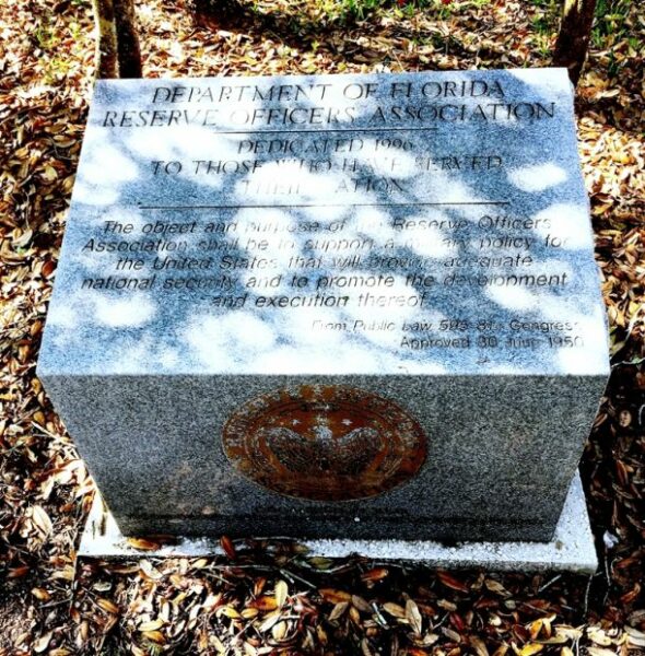 DEPARTMENT OF FLORIDA RESERVE OFFICERS ASSOCIATION MEMORIAL