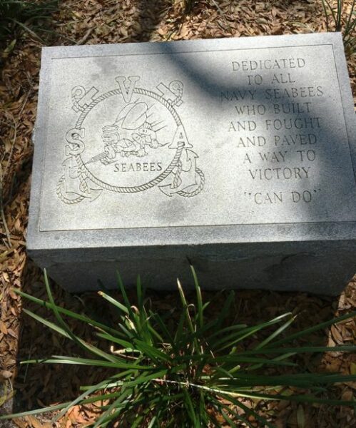 DEDICATED TO ALL NAVY SEABEES MEMORIAL