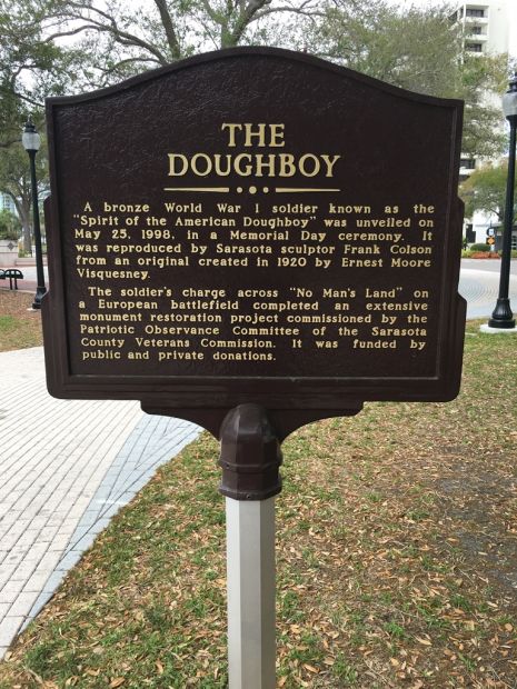 THE DOUGHBOY WAR MEMORIAL MARKER