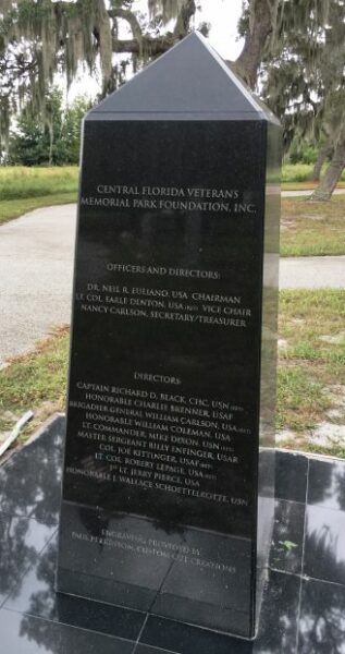 ORLANDO VETERANS MEMORIAL PARK SIDE B