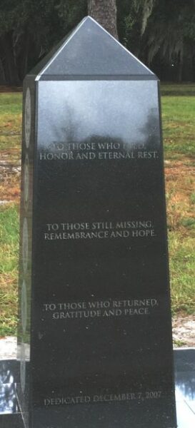 ORLANDO VETERANS MEMORIAL PARK SIDE A