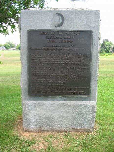 THIRD DIVISION ELEVENTH CORPS WAR MEMORIAL