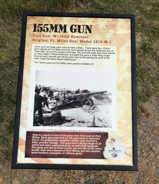 155MM GUN WAR MEMORIAL PLAQUE