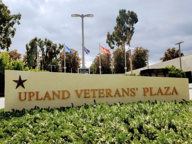 UPLAND VETERANS’ PLAZA ENTRANCE STONE