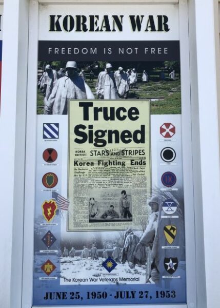 OCEAN CITY KOREAN WAR MEMORIAL PLAQUE