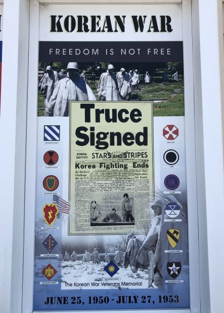 OCEAN CITY KOREAN WAR MEMORIAL PLAQUE