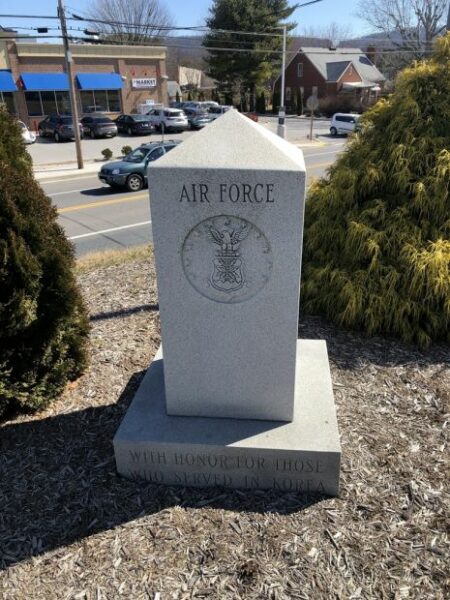 WITH HONOR FOR THOSE WHO SERVED IN KOREA WAR MEMORIAL
