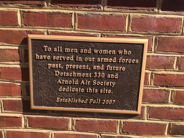 DETACHMENT 330 AND ARNOLD AIR SOCIETY VETERANS MEMORIAL