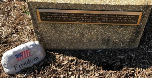 JAMES K. CANFORD WAR MEMORIAL PLAQUE B