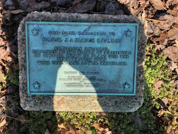 MAJOR J.J. ULRICH RIVALDI WAR MEMORIAL TREE PLAQUE