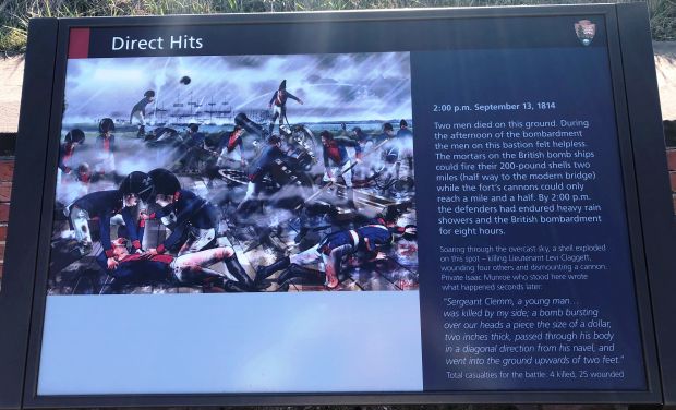 DIRECT HITS WAR MEMORIAL PANEL