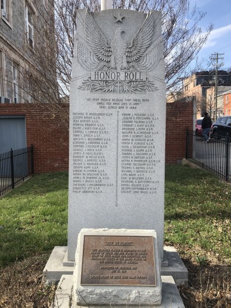 SACRED HEART OF JESUS PARISH WORLD WAR II MEMORIAL