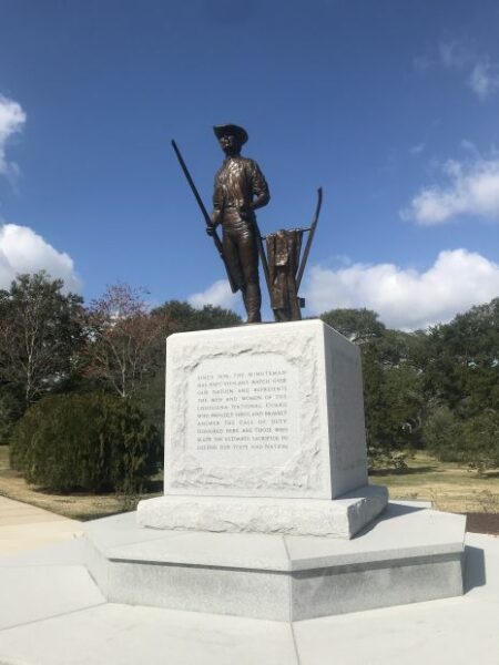 LOUISIANA NATIONAL GUARD WAR MEMORIAL