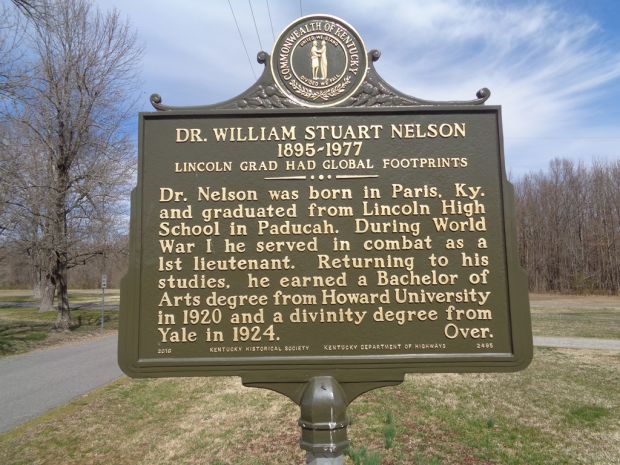 DR. WILLIAM STUART NELSON MEMORIAL MARKER