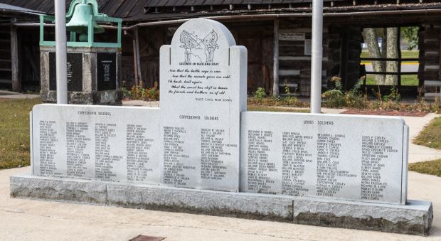 LEGENDS IN BLUE AND GRAY WAR MEMORIAL