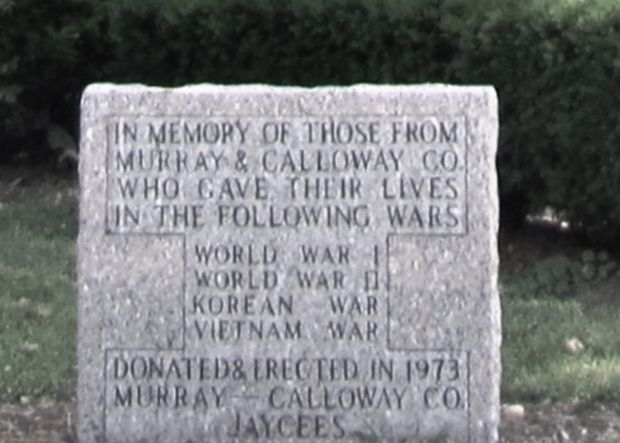 MURRAY & CALLOWAY CO. WAR MEMORIAL