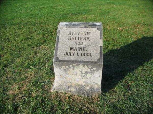 STEVENS’ BATTERY 5TH MAINE MEMORIAL