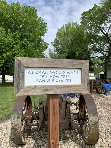 GERMAN WORLD WAR I 1913 HOWITZER MEMORIAL PLAQUE