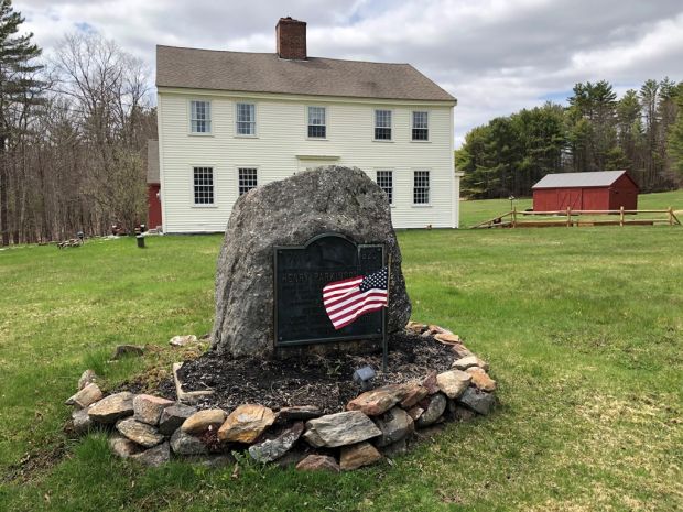 HENRY PARKINSON A.M. REVOLUTIONARY WAR MEMORIAL