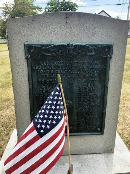 TROY, N.H. GREAT WORLD WAR MEMORIAL