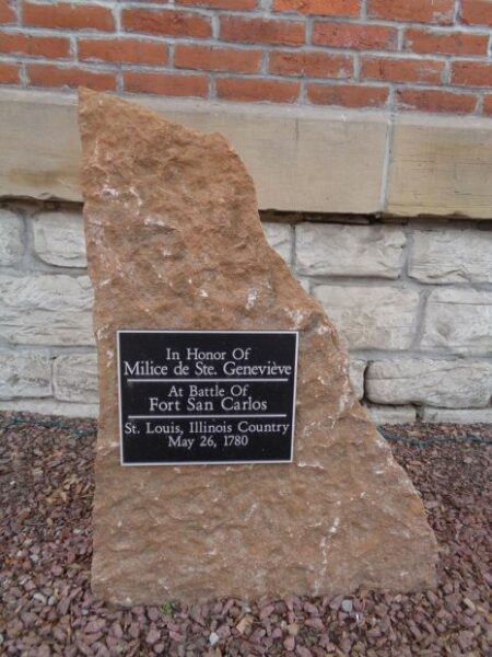 IN HONOR OF MILICE DE STE. GENEVIEVE WAR MEMORIAL