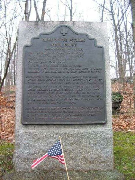 SIXTH CORPS ARMY OF THE POTOMAC WAR MEMORIAL