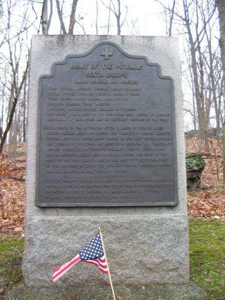 SIXTH CORPS ARMY OF THE POTOMAC WAR MEMORIAL