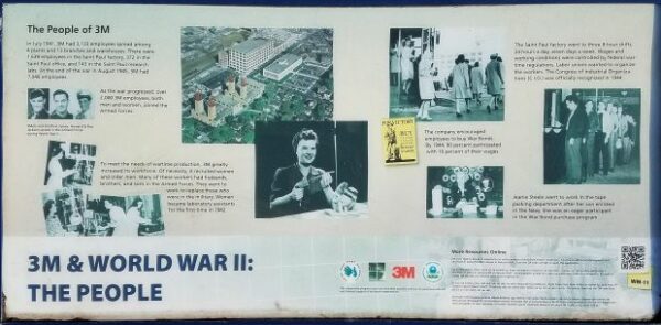 3M & WORLD WAR II: THE PEOPLE MEMORIAL PANEL