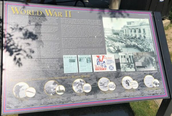 WORCESTER WORLD WAR II MEMORIAL PANEL
