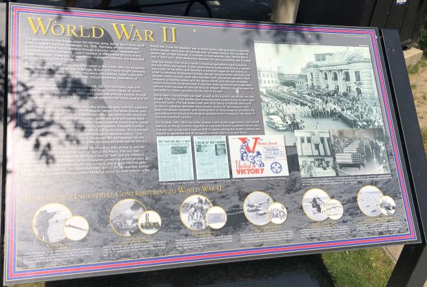WORCESTER WORLD WAR II MEMORIAL PANEL