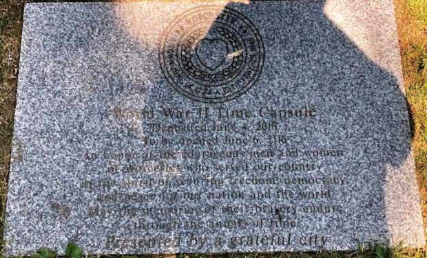 WORCESTER WORLD WAR II TIME CAPSULE MEMORIAL