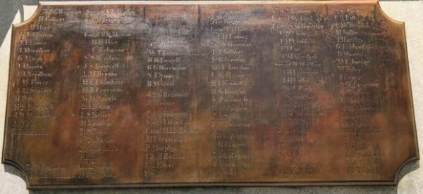 WORCESTER SOLDIERS’ MONUMENT PLAQUE C